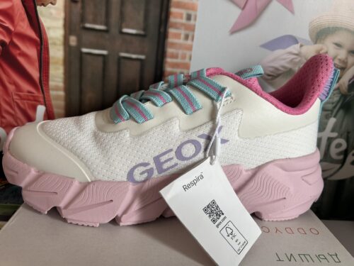 Geox Sneakersy J Flexyper Fast J55N5A 0T99J C0406 S Biały